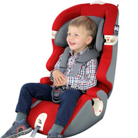 英吉利那(inglesina) 意大利原裝進口汽車兒童安全座椅美耐9個月-12歲isofix 紅色