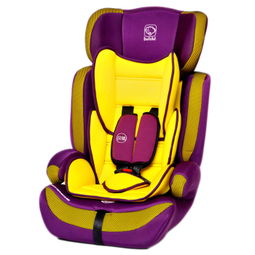 貝馳正品車載兒童安全座椅寶寶 嬰兒汽車安全座椅 9月 12歲 isofix接口 優雅紫 不帶isofix兒童安全座椅產品圖片1