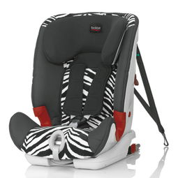 britax寶得適百變騎士plus兒童安全座椅isofix接口 小斑馬